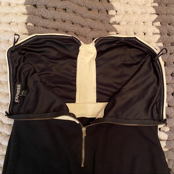Express Strapless Mini Dress - Picture 5 of 6